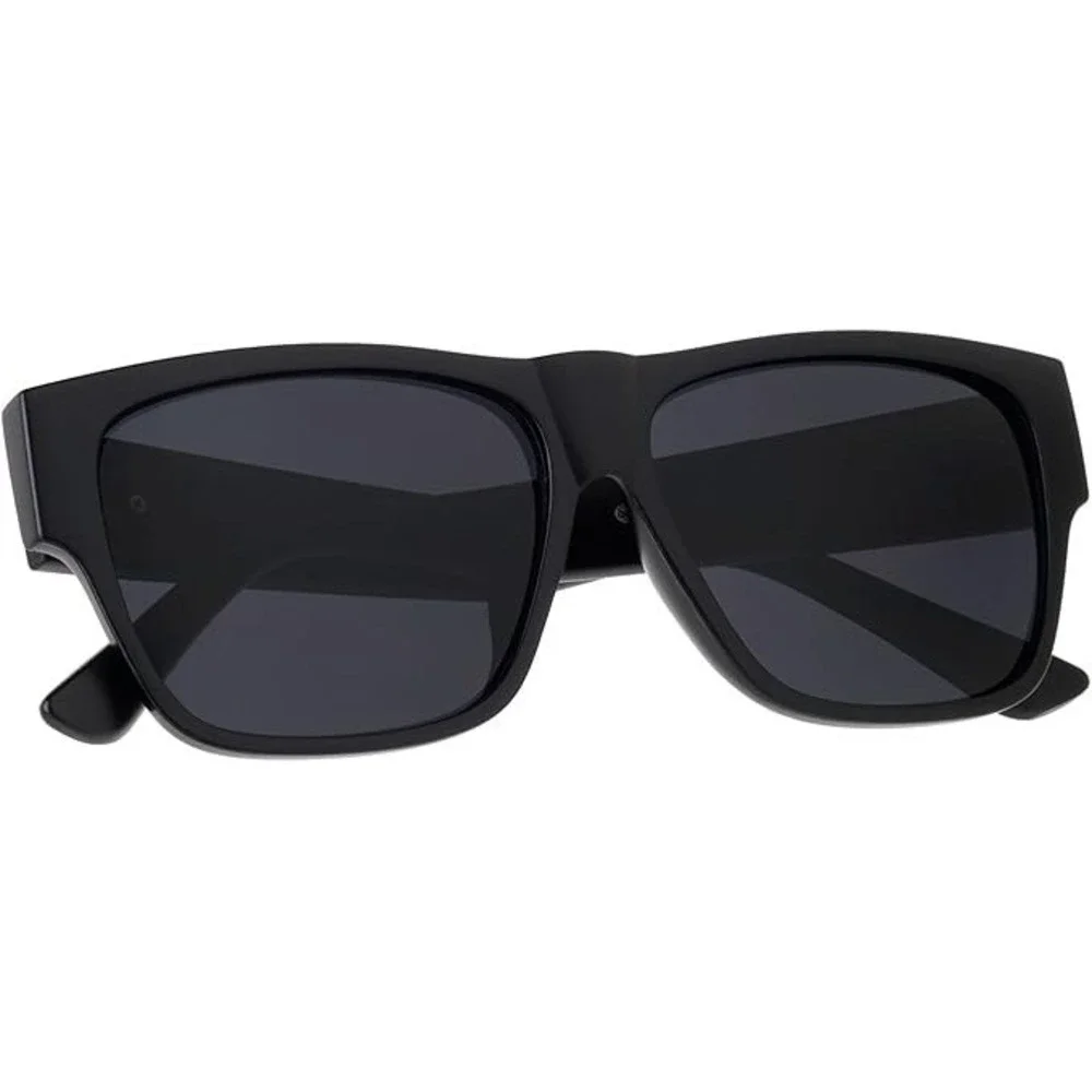 Black Square Sunglasses Women UV400 Shades Luxury Outfit Driving Hip Hop Elegant
